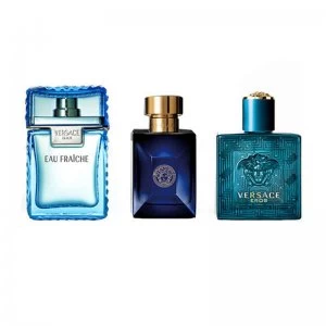 Versace Mens Mini's Collection x 3