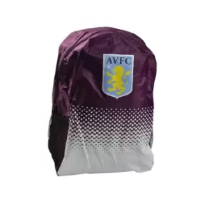 Aston Villa FC Fade Backpack (One Size) (Burgundy/White)