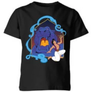 Disney Aladdin Cave Of Wonders Kids T-Shirt - Black - 7-8 Years