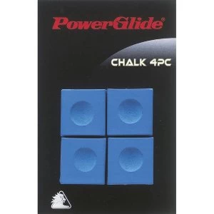 Powerglide Snooker Chalk 4 Pack