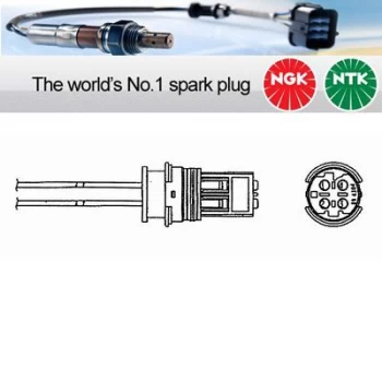 1x NGK NTK Oxygen O2 Lambda Sensor OZA600-BM8 OZA600BM8 (0069)