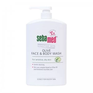 Sebamed Olive Face & Body Wash 1L
