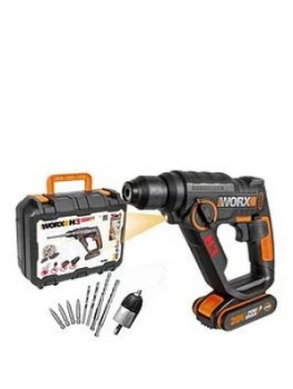 Worx Corded H3 3-In-1 Rotary Drill Wx390 20Volts