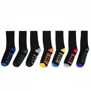 Kangol Formal 7 Pack Socks Mens - Colour Str Sole