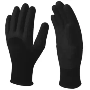 Delta Plus Hercule Knitted Work Safety Gloves (10/XL) (Black)