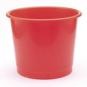 Q-Connect 15 Litre Waste Bin - Red