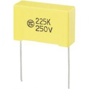 MKS thin film capacitor Radial lead 2.2 uF 250 Vdc 5 27.5mm L x W x H 32 x 11 x 20 mm