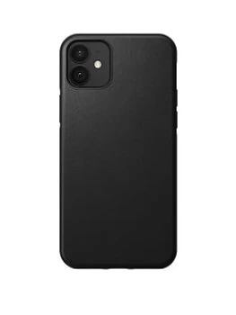 Nomad Rugged Case - Black Leather Magsafe iPhone 12 12 Pro