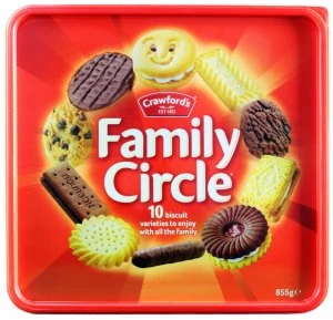 Jacobs Family Circle Biscuits - 720g