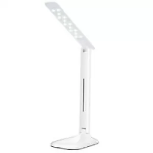 Stewart Superior Standing Desk Lamp with USB FX16B White