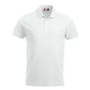 Clique Mens Classic Lincoln Polo Shirt (4XL) (White)