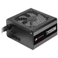CORSAIR TX-M Series TX550M Semi-Modular Low-Noise ATX Power Supply - black