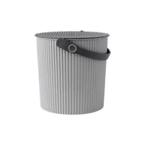 Hachiman Omnioutil Storage Bucket & Lid Mini - Lux Grey