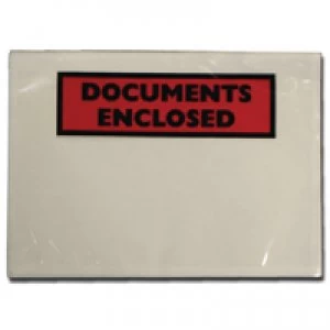 Tenzalope Documents Enclosed Self-Adhesive A6 Document Envelopes Pack of 100 9