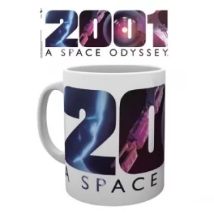 2001 A Space Odyssey Logo Mug