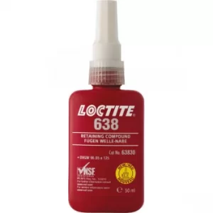 Loctite 1803365 638 High Strength Fast Cure Retaining Compound 50ml