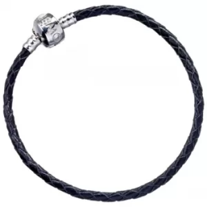 Harry Potter Black Leather Charm Bracelet 18cm