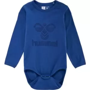 Hummel FastWo Baby Bodysuit Long Sleeve - Blue
