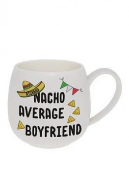 Personalised Nacho Average Boyfriend Mug, One Colour, Women