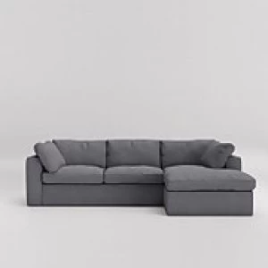 Swoon Seattle Smart Wool Corner Sofa - Right Hand Side - Corner Sofa - Anthracite