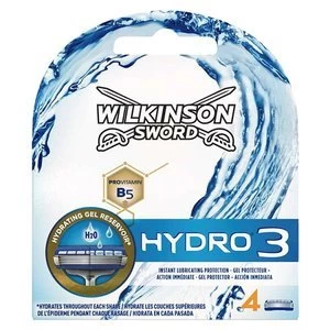 Wilkinson Hydro 3 Blade x 4