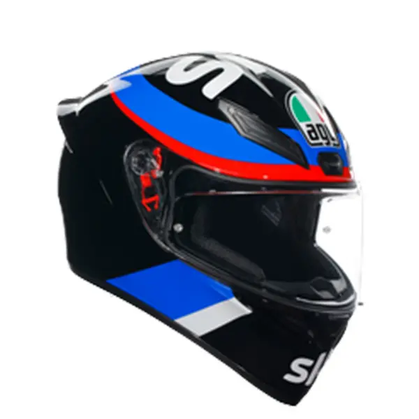 AGV K1 S E2206 VR46 Sky Racing Team Black Red 023 Full Face Helmet 2XL
