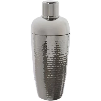 Hotel Collection Cocktail Collection Beaten Metal Cocktail Shaker - Stainless Steel