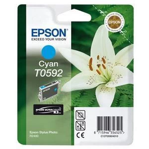 Epson Lily T0592 Cyan Ink Cartridge