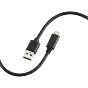 MLA Knightsbridge 1.5M 60W USB-A To USB-C Cable Black - AVAC15
