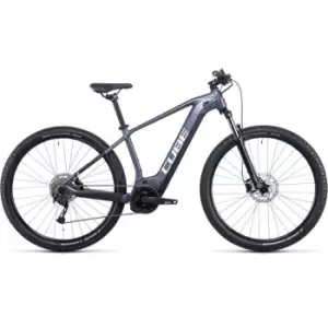 Cube Reaction Hybrid Performance 500 2023 Electric Mountain Bike - Grey