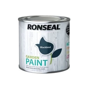Ronseal Garden Paint Black Bird 2.5 litre