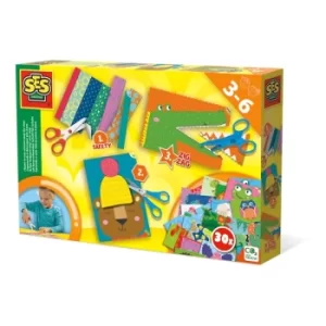 SES CREATIVE Childrens I Learn To Use Scissors Step-By-Step Set, 3 to 6 Years (14634)