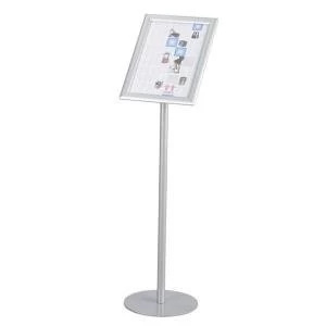 Twinco A4 Twin Agenda Floor Standing Literature Display with Snapframe