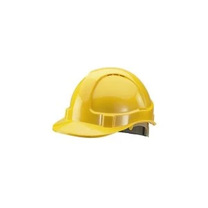 BBrand Wheel Ratchet Safety Helmet Yellow