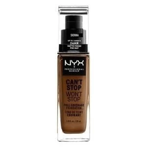 NYX Professional Makeup Cant Stop Foundation Sienna