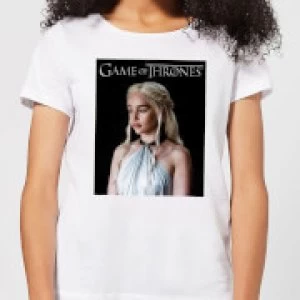 Game of Thrones Daenerys Womens T-Shirt - White - 3XL