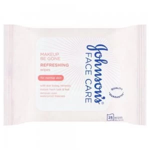 Johnsons Face Care Refreshing 25 Wipes