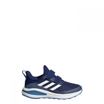 adidas FortaRun Double Strap Running Shoes Kids - Victory Blue / Cloud White / F