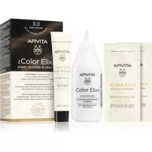Apivita My Color Elixir hair colour ammonia-free shade 3.0 Dark Brown
