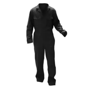 Warrior Mens Stud Front Coverall (XXL/R) (Black)