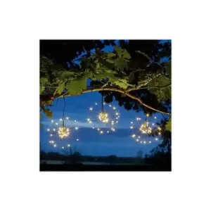 Garden Mile - Triple Starburst Solar LED String Lights