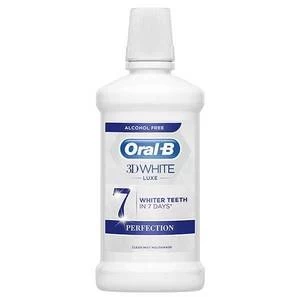 Oral-B 3D White Luxe Perfection Rinse 500ml