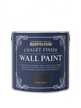 Rust-Oleum Chalky Finish 2.5-Litre Wall Paint ; Natural Charcoal