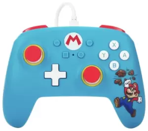 PowerA Nintendo Switch Wired Controller - Punching Mario