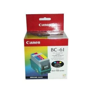 Canon BC61 Tri Colour Ink Cartridge
