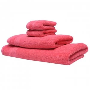 Linens and Lace Egyptian Cotton Towel - Coral