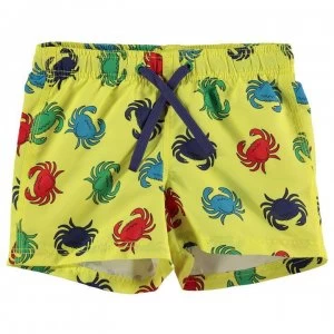 Benetton Child Boys Swim Shorts - Yellow