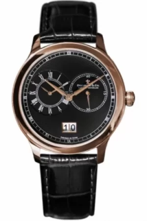 Mens Dreyfuss Co 1946 Dual Time Zone Watch DGS00122/04