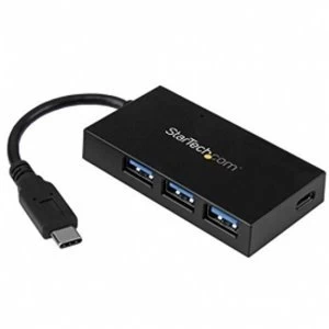 4 Port USB 3.0 Hub USB C to 1x USB C and 3x USB A