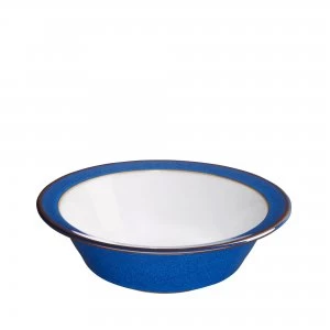 Denby Imperial Blue Rimmed Cereal Bowl